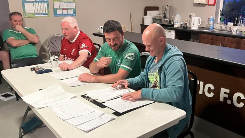 Many hands make light work: Amazing turnout at Moville Celtic AGM