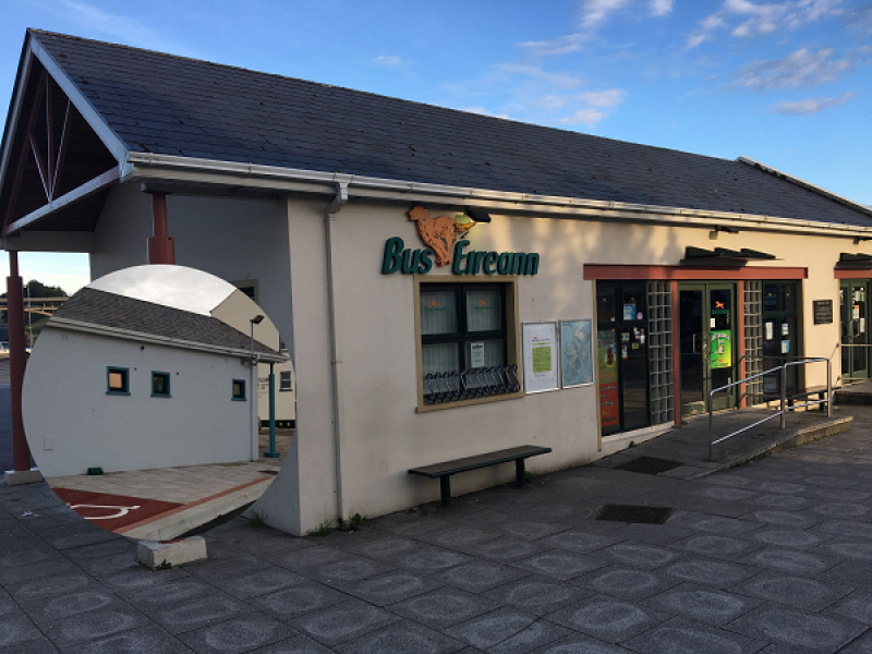 Ballyshannon's Cllr Barry Sweeny welcomes new disabled access on Expressway Service 