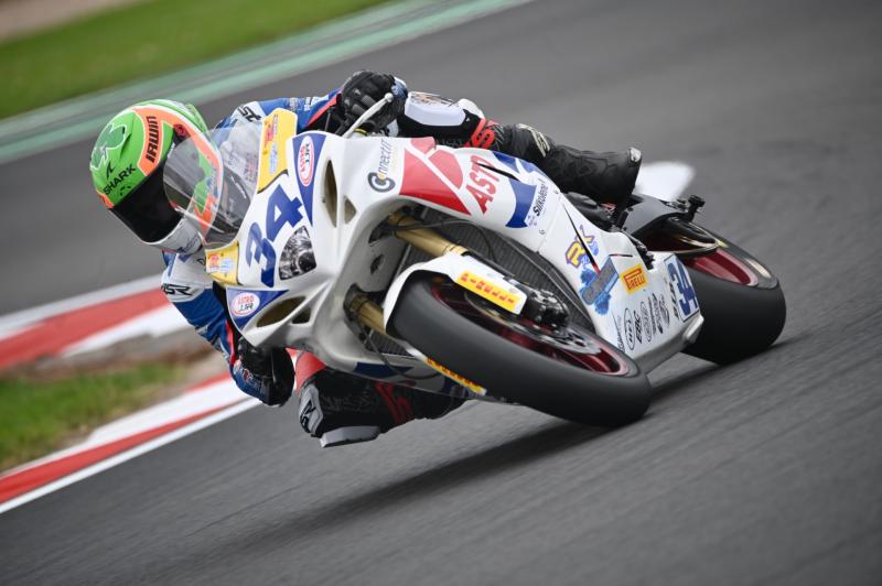Rhys Irwin in the points on first World Superbikes appearance