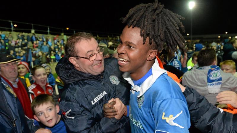 BJ Banda 'absolutely buzzing' having re-signed for Finn Harps
