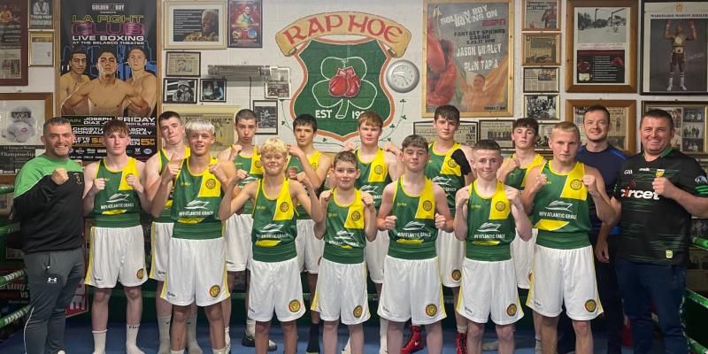 Donegal boxing squad up for a Stirling challenge