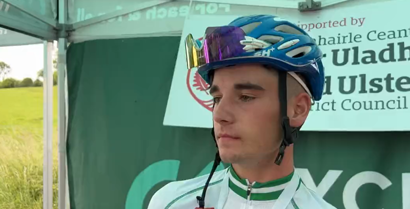 Mountcharles to give congratulations to champions cyclist Jamie Meehan