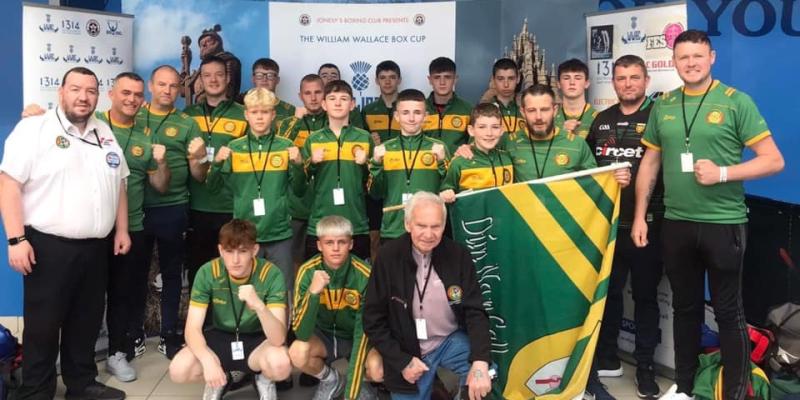 Donegal boxing team lands four golds at William Wallace Box Cup