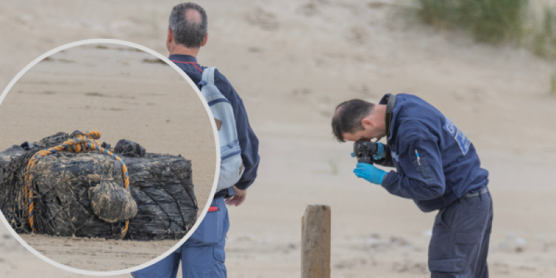 Washed-up cocaine haul could be valued at almost €3million 