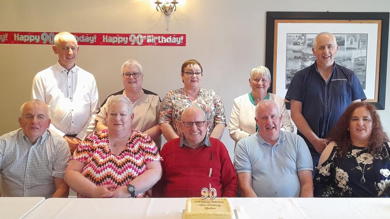 Celebrations in Kilcar for John Hegarty's 90th birthday