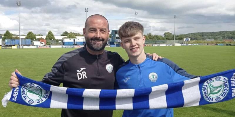 Exciting teenager Sean O'Donnell earns new Finn Harps contract