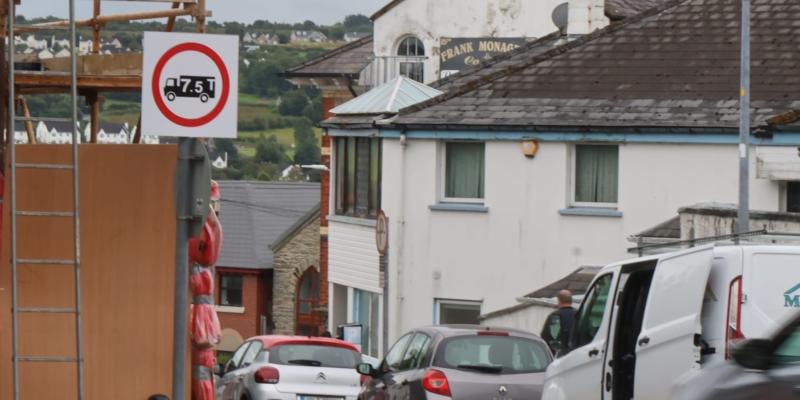 Poor signage causing problems for HGVs at Market Square