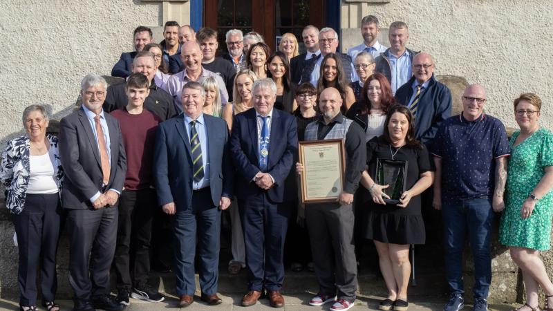 Civic Reception held to celebrate the Finn Valley Vikings