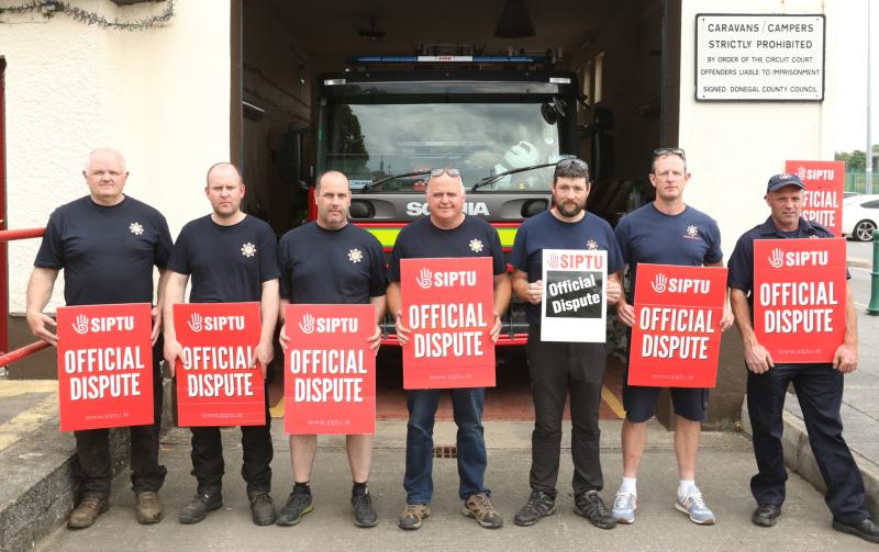 “Resolve is very strong” as Donegal firefighters resume strike action 