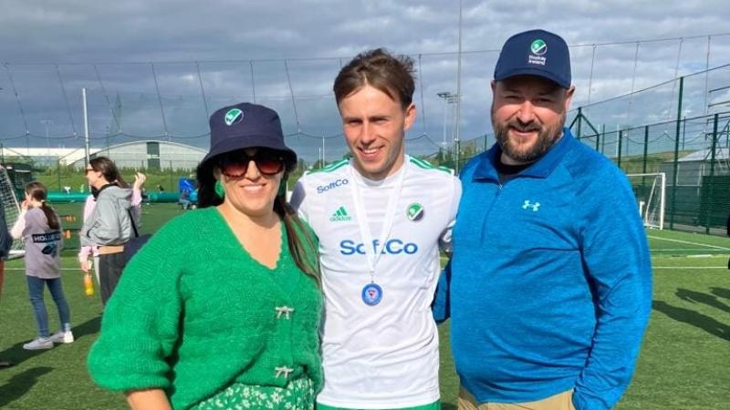 Luke Witherow helps Ireland to victory at the Euro Hockey Championships  