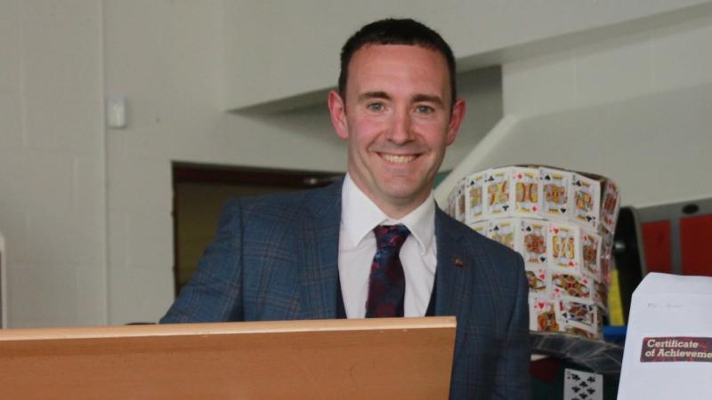 Ballyshannon's Patrick Travers joins Deputy Principal Team at Portlaoise College