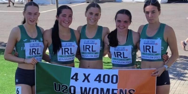 Hannah Murray and Irish relay team seventh in European final