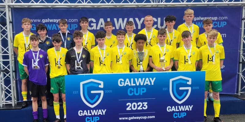 Donegal Underage League toast Galway Cup glory
