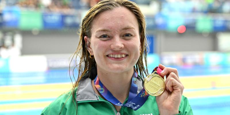 Magical Mona McSharry makes it a golden hat-trick