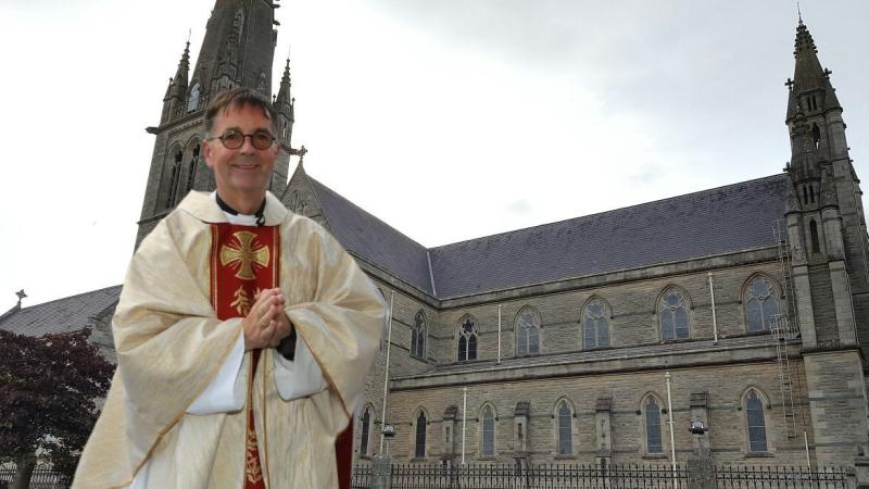 Recently-ordained Fr Shaun Doherty celebrates his first Mass in Letterkenny
