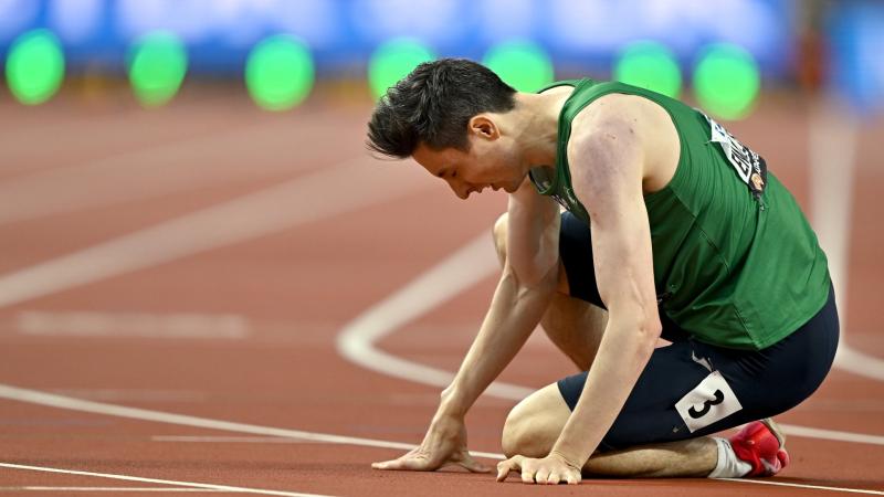 Season's best and seventh place for English in 800m World Championships semi-final