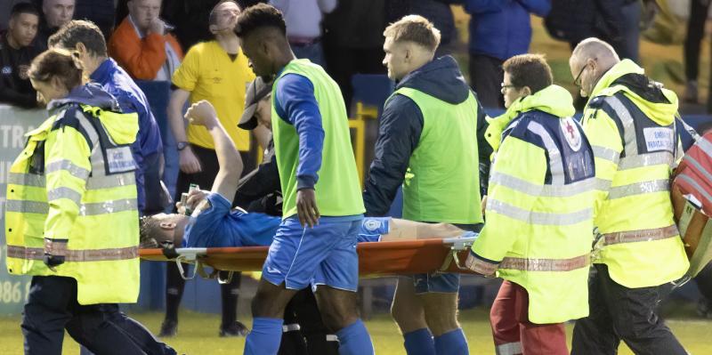 Daithi McCallion injury a 'massive blow' to Finn Harps