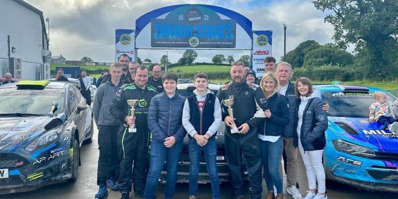 Donegal Town 'fear an phoist' Paddy McCrudden toasts first overall win