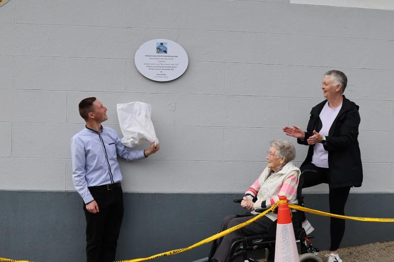 Convoy's iconic landmark unveiled at a special ceremony