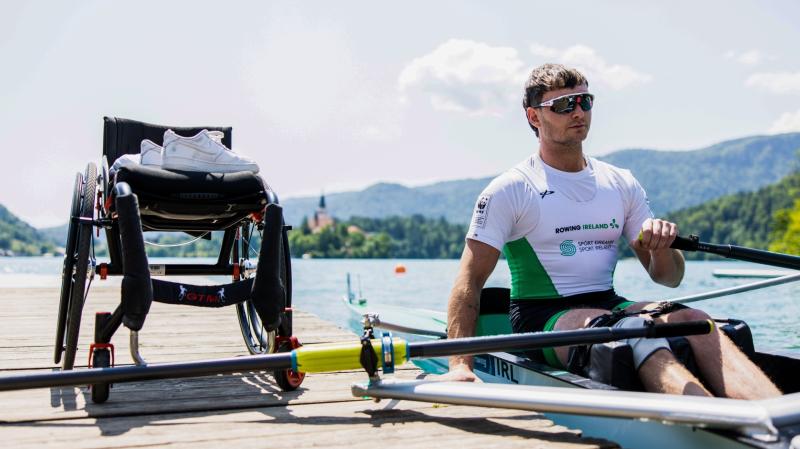 Rowing has been a godsend says Ardara Paralympian Steven O’Brien 