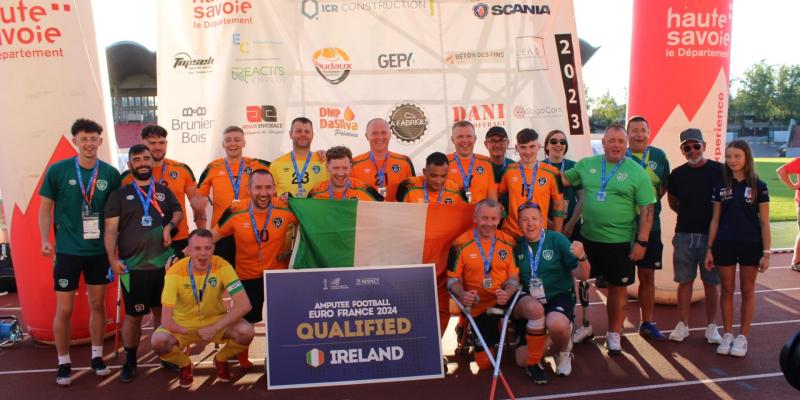 James Boyle scores hat-trick as Ireland Amputee team qualify for European finals