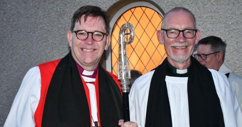 History made at Service of Introduction for the new Priest-in-charge of the Grouped Parishes of Clondevaddock and Mevagh