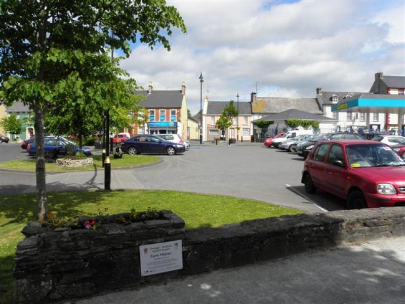 Ramp is causing flooding at the Diamond in Raphoe claims Cllr Gerry Crawford