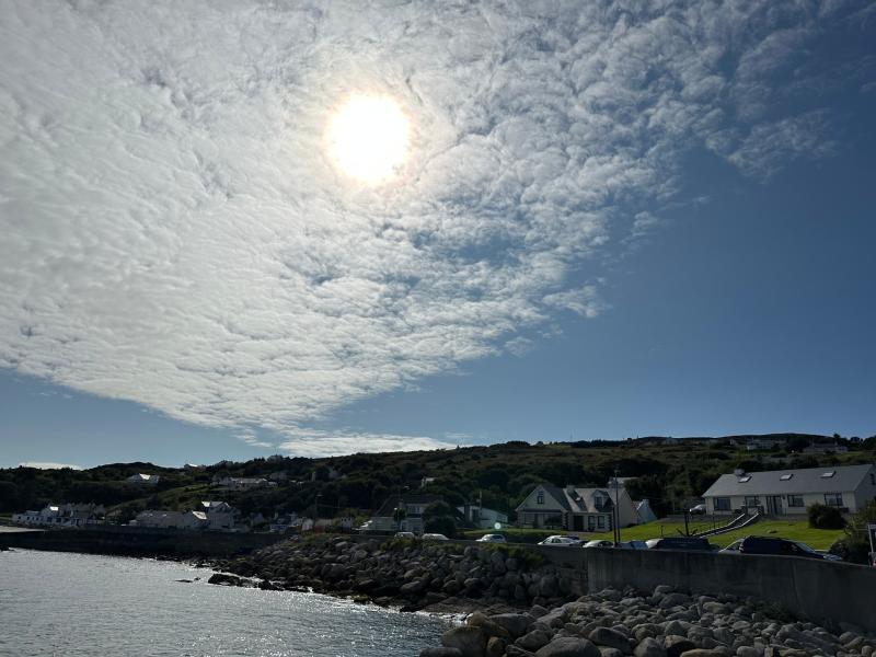 Historic meeting taking place on Arranmore Island this morning 