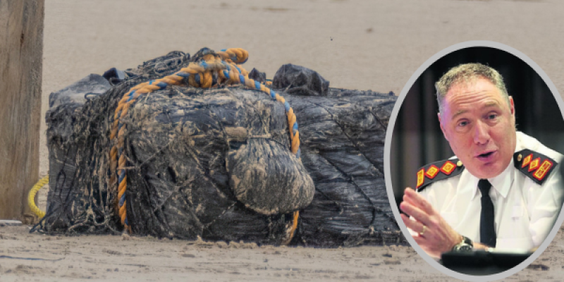 Gardai liaise with international agencies over washed-up cocaine bales