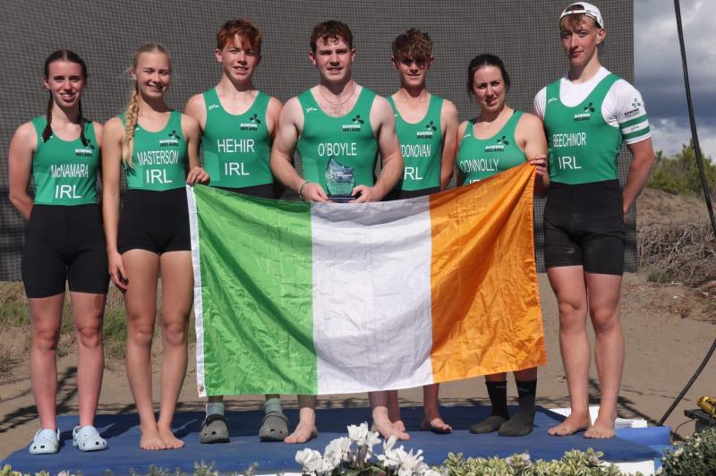 Donegal rowers representing Ireland in European and World competitions