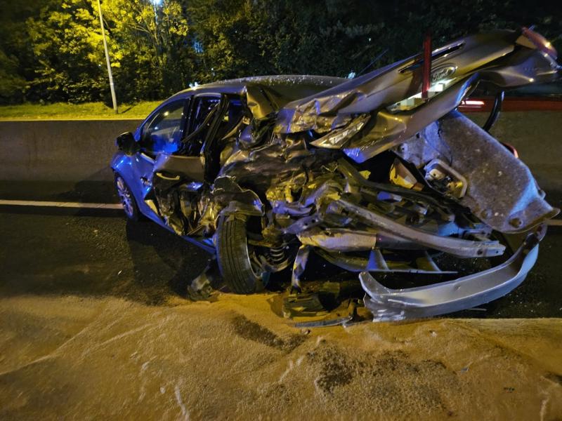 National: Warning to other motorists after lucky escape from horror crash on M50
