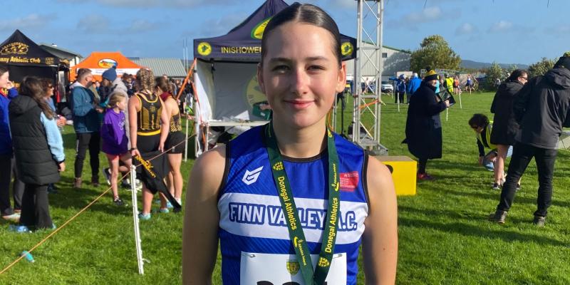 Amy Greene goes gold in Carndonagh
