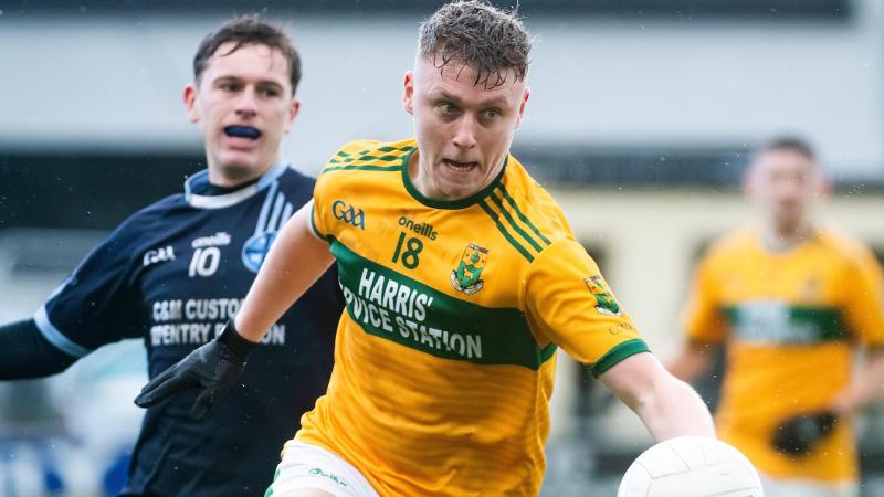 All square between St Mary's, Convoy and Robert Emmets in Junior B final 