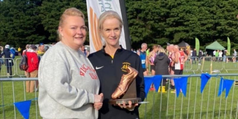 Noeleen Scanlon wins masters gold at Autumn Open Cross Country