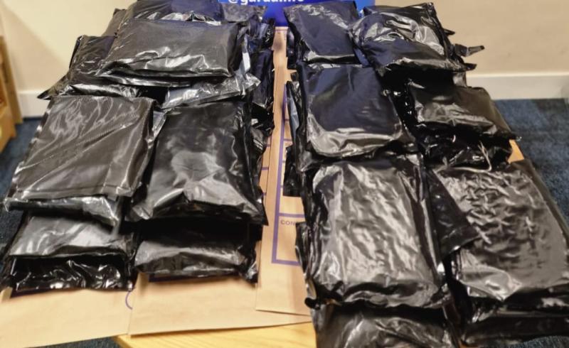 Cannabis worth &euro;400,000 seized in joint Garda and Revenue operation