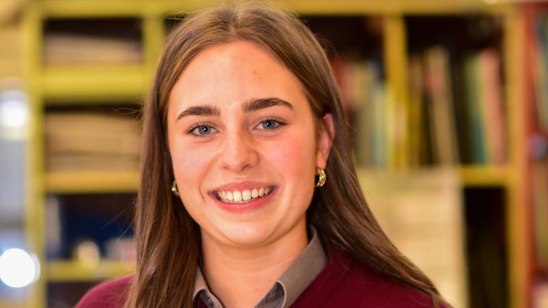 PCC Falcarragh student Aisling McFadden received 7 distinctions in Junior Cycle