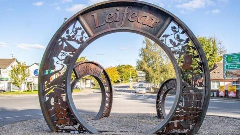 Car burned out in Lifford