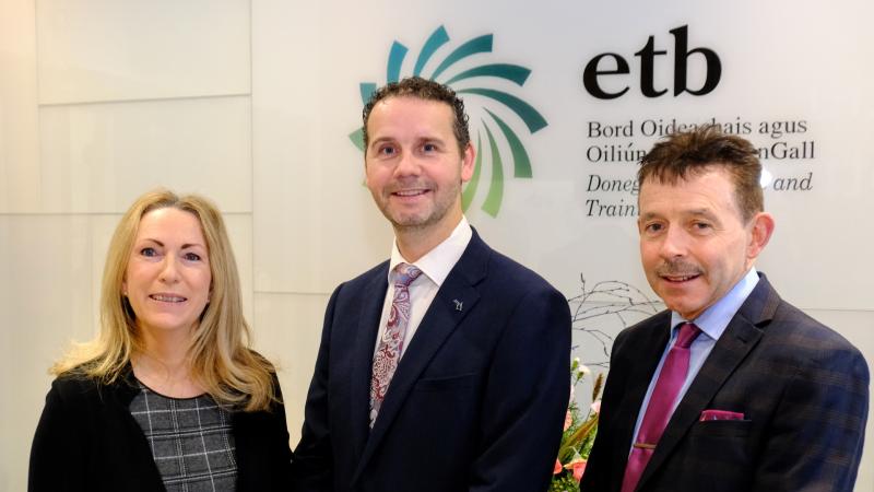  Séan McFadden appointed Principal of Finn Valley College by Donegal ETB 