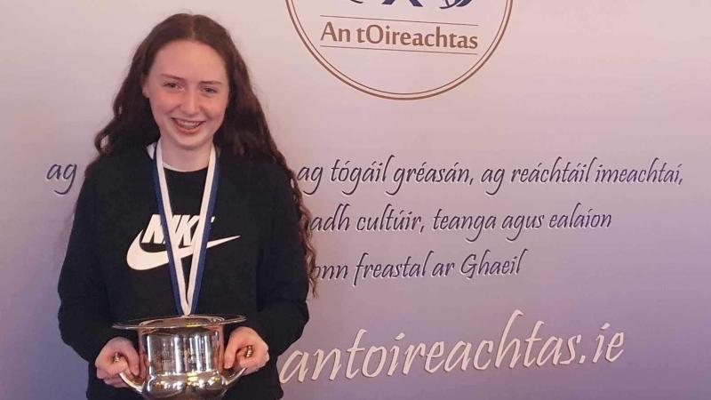 Dearbhla Ní Dheoráin's storytelling brings top award at the Oireachtas na Samhna