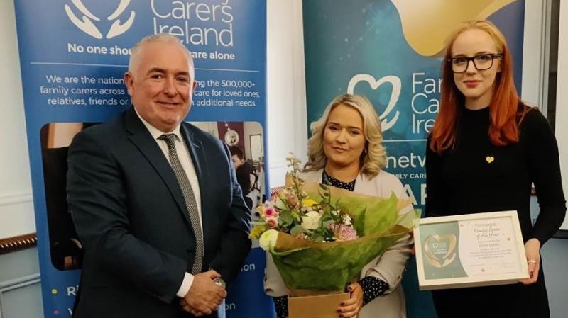 'Amazing' Ciara Lynch from Ballybofey named Donegal Family Carer of the Year 