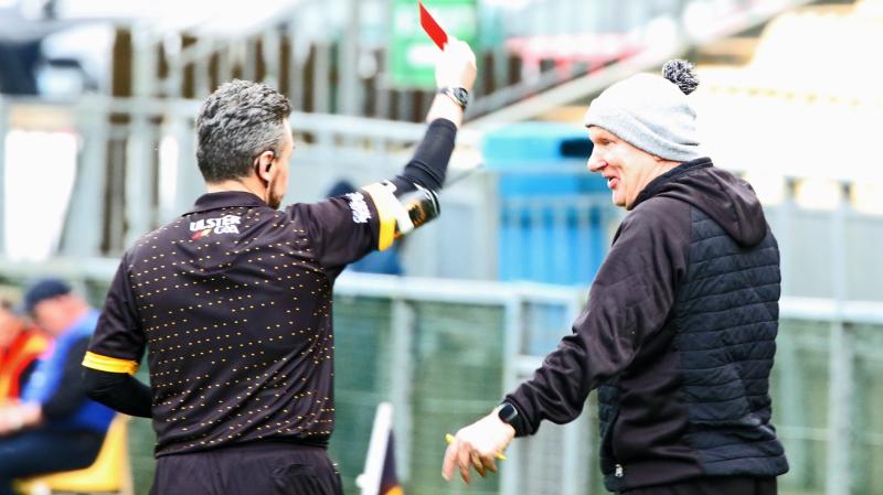 Declan Bonner hit with 12-week ban following Ulster dismissal 
