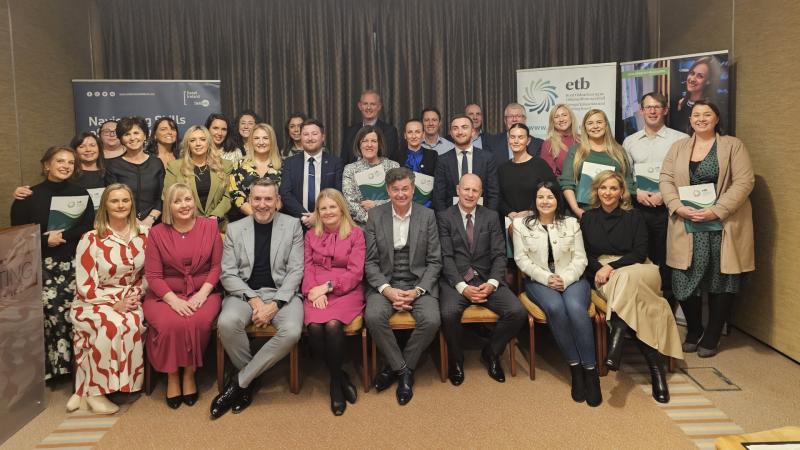 Employees from Leading National Retailers graduate from Donegal ETB Course