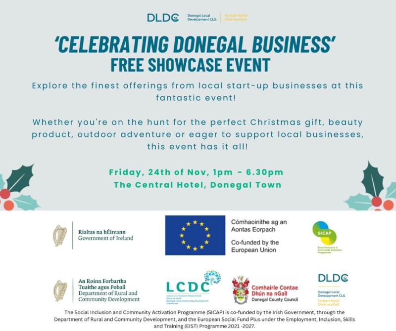 DLDC to host free showcase to celebrate Donegal 