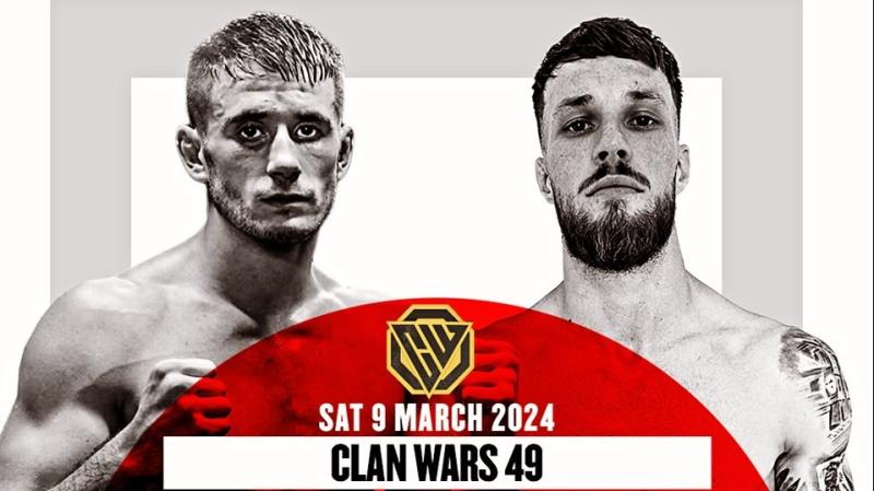 Ryan Kelly set to defend lightweight title against Dean Maguire at Clan Wars 49 