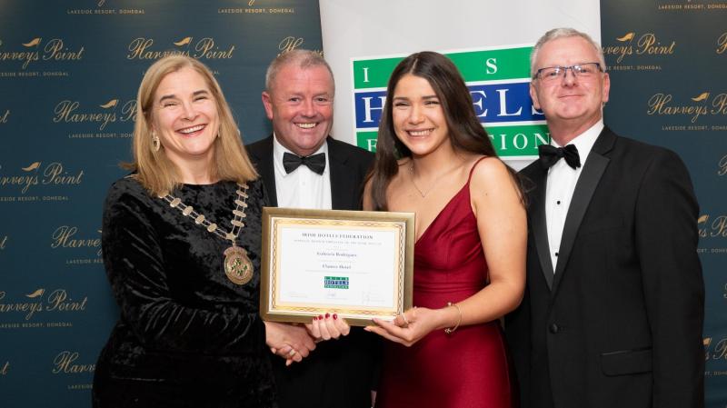 IHF Donegal Branch announces Gabriela Rodrigues as ‘Employee of the Year’
