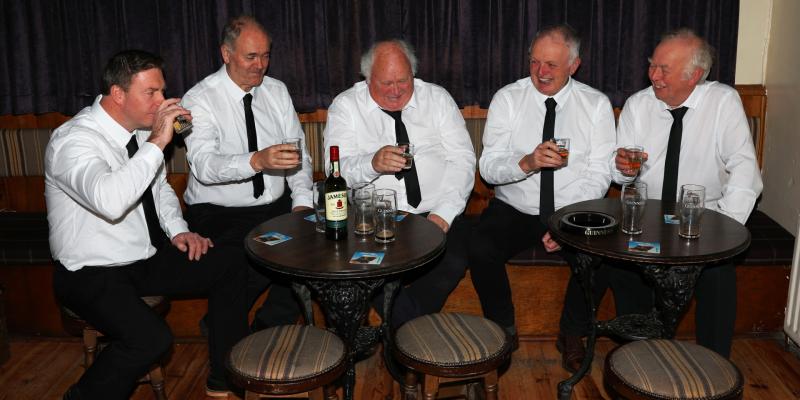Local production of The Kings of the Kilburn High Road running in Moville