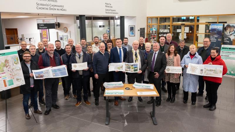 Donegal County Council launch of the Milford Town Centre First Plan