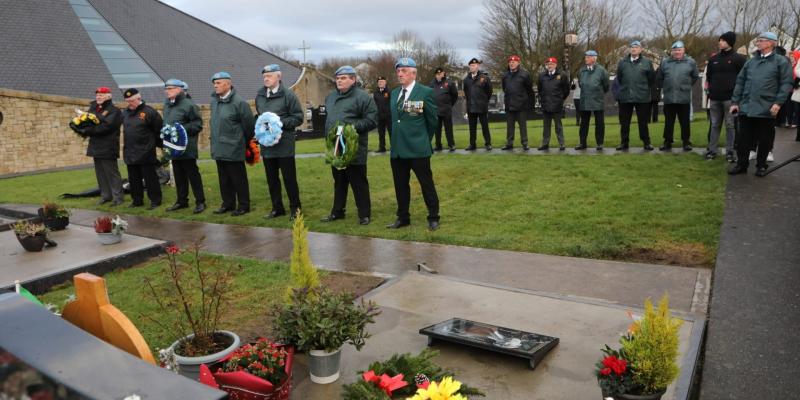 Fallen soldier Private Seán Rooney remembered at graveside ceremony 