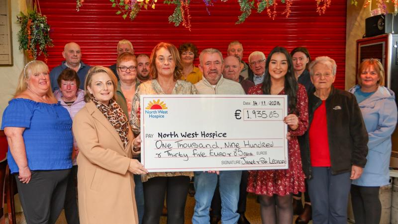 Kindhearted South Donegal couple choose hospice donations over anniversary gifts