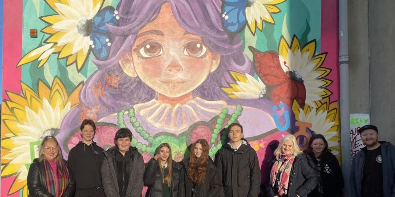 New Greencastle mural celebrates cultural diversity